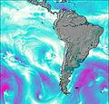 South America wind forecast for this period