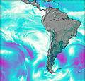 South America wind forecast for this period
