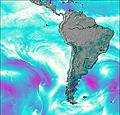 South America wind forecast for this period