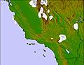 South California cloud forecast for this period