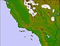 South California cloud forecast for this period