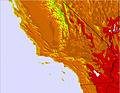 South California temperature forecast for this period