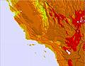 South California temperature forecast for this period