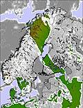 Scandinavia cloud forecast for this period
