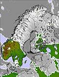 Scandinavia cloud forecast for this period