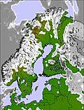 Scandinavia cloud forecast for this period