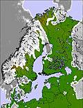 Scandinavia cloud forecast for this period