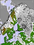 Scandinavia cloud forecast for this period
