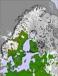 Scandinavia cloud forecast for this period