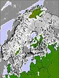 Scandinavia cloud forecast for this period