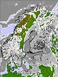 Scandinavia cloud forecast for this period