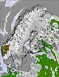 Scandinavia cloud forecast for this period