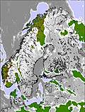 Scandinavia cloud forecast for this period