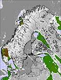 Scandinavia cloud forecast for this period