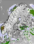 Scandinavia cloud forecast for this period