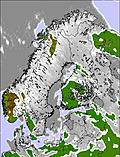 Scandinavia cloud forecast for this period