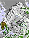 Scandinavia cloud forecast for this period