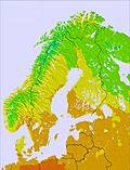 Scandinavia temperature forecast for this period