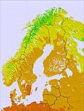 Scandinavia temperature forecast for this period