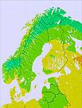 Scandinavia temperature forecast for this period