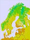 Scandinavia temperature forecast for this period