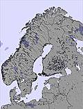 Scandinavia snow forecast for this period