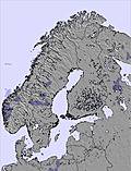 Scandinavia snow forecast for this period