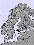 Scandinavia snow forecast for this period