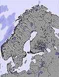 Scandinavia snow forecast for this period