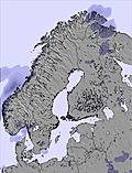 Scandinavia snow forecast for this period