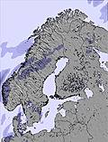Scandinavia snow forecast for this period