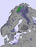 Scandinavia snow forecast for this period