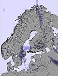 Scandinavia snow forecast for this period