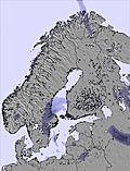 Scandinavia snow forecast for this period