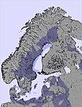 Scandinavia snow forecast for this period