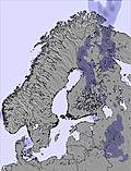 Scandinavia snow forecast for this period