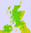 Scotland temperature forecast for this period