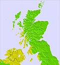 Scotland temperature forecast for this period