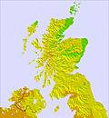 Scotland temperature forecast for this period