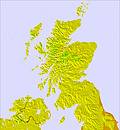 Scotland temperature forecast for this period