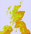 Scotland temperature forecast for this period