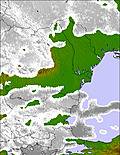 Bulgaria / Romania cloud forecast for this period