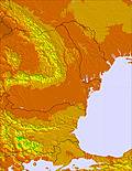 Bulgaria / Romania temperature forecast for this period