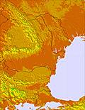 Bulgaria / Romania temperature forecast for this period