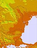 Bulgaria / Romania temperature forecast for this period