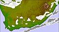 South Africa cloud forecast for this period