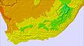 South Africa temperature forecast for this period
