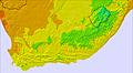 South Africa temperature forecast for this period