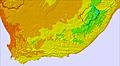 South Africa temperature forecast for this period