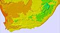 South Africa temperature forecast for this period
